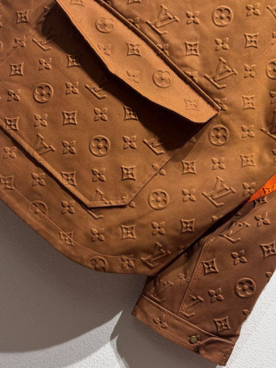 VESTE LOUIS VUITTON MARRON ORANGE