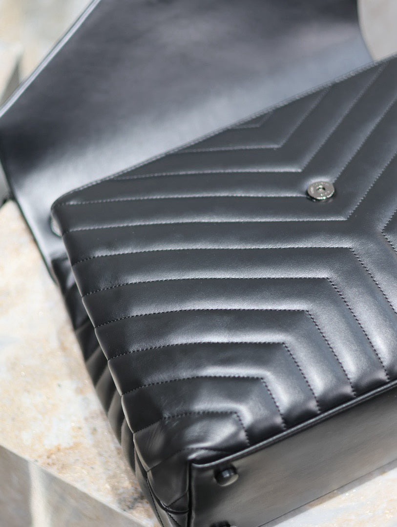 Sac A Main Yves Saint Laurent Loulou Noir