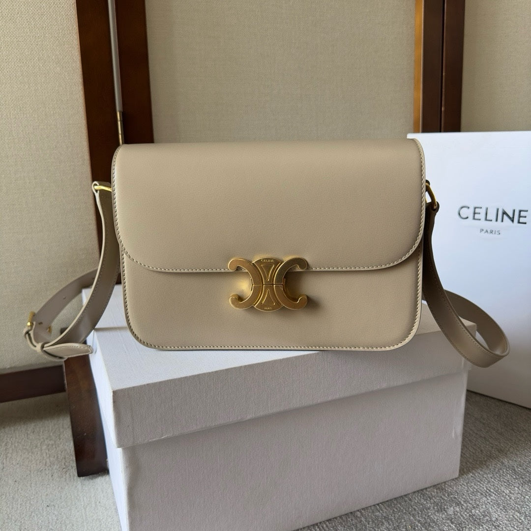 Sac A Main Céline Triomphe Beige