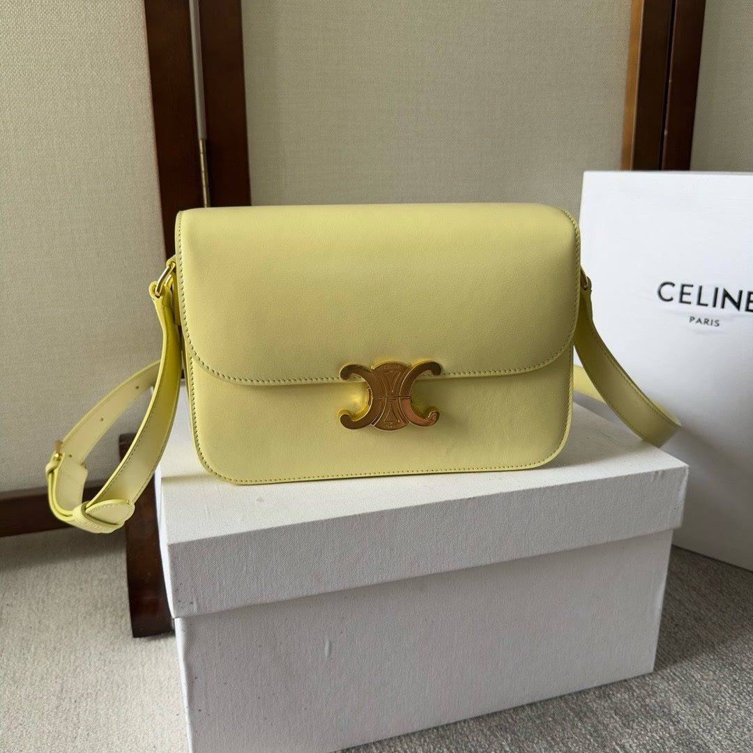 Sac A Main Céline Triomphe Jaune