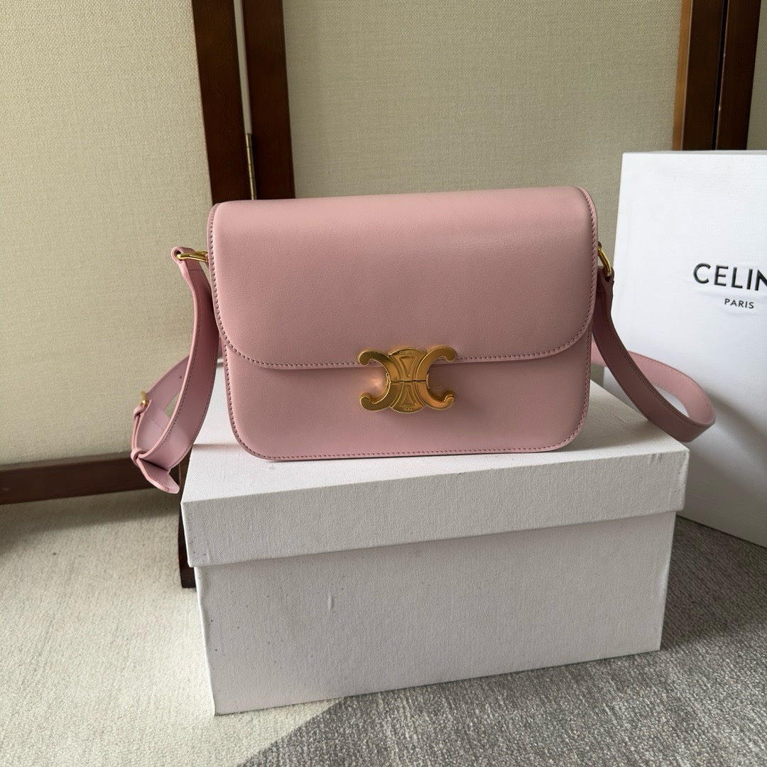 Sac A Main Céline Triomphe Rose