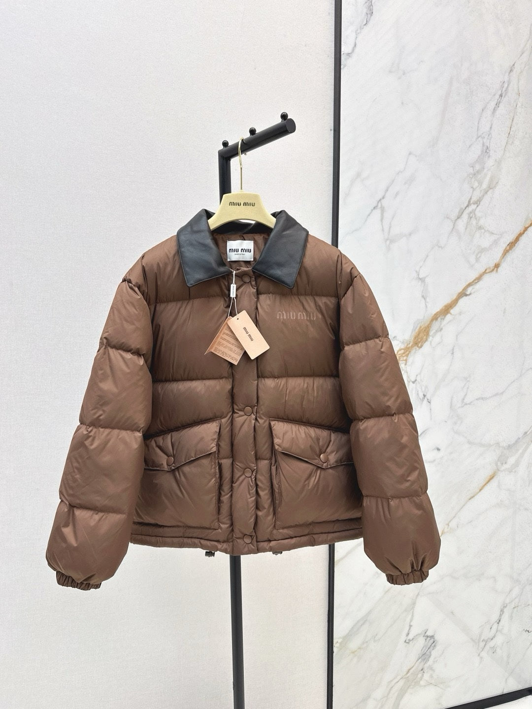 Doudoune Femme Miu Miu Marron