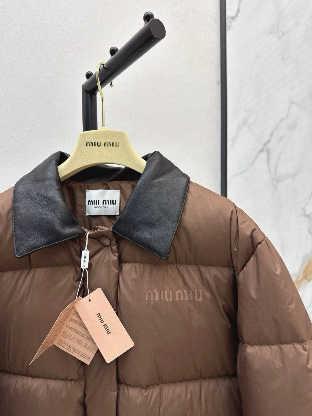 Doudoune Femme Miu Miu Marron