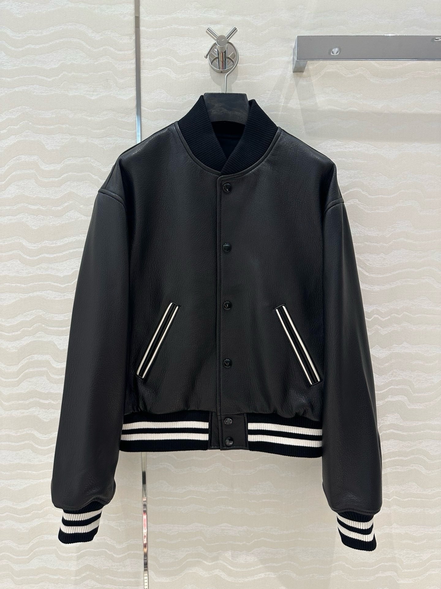 Veste Bomber Céline Noir Femme