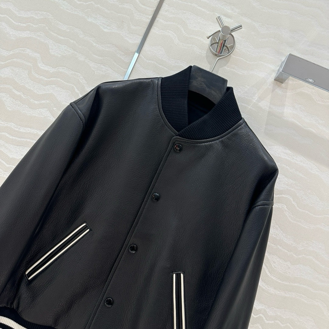 Veste Bomber Céline Noir Femme