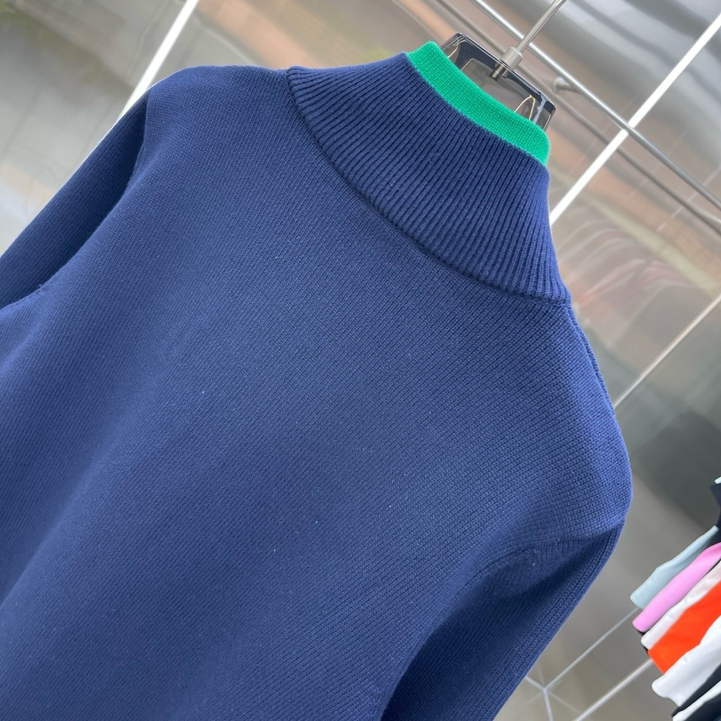 VESTE CASABLANCA BLEU VERT