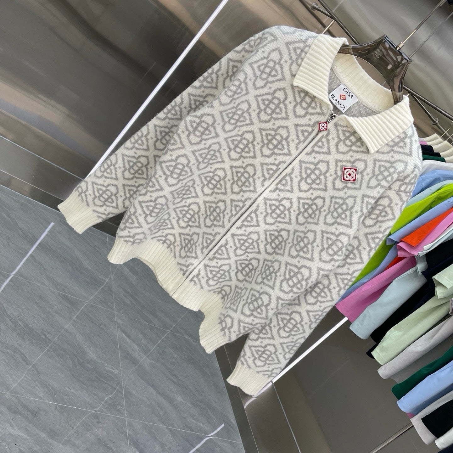 VESTE CASABLANCA BLANC