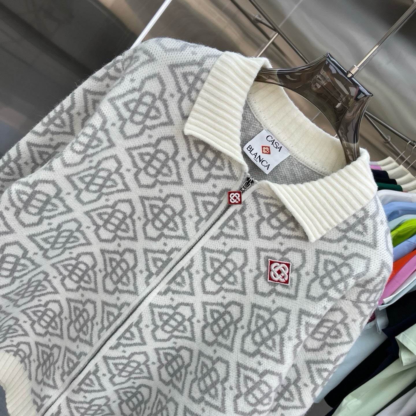 VESTE CASABLANCA BLANC