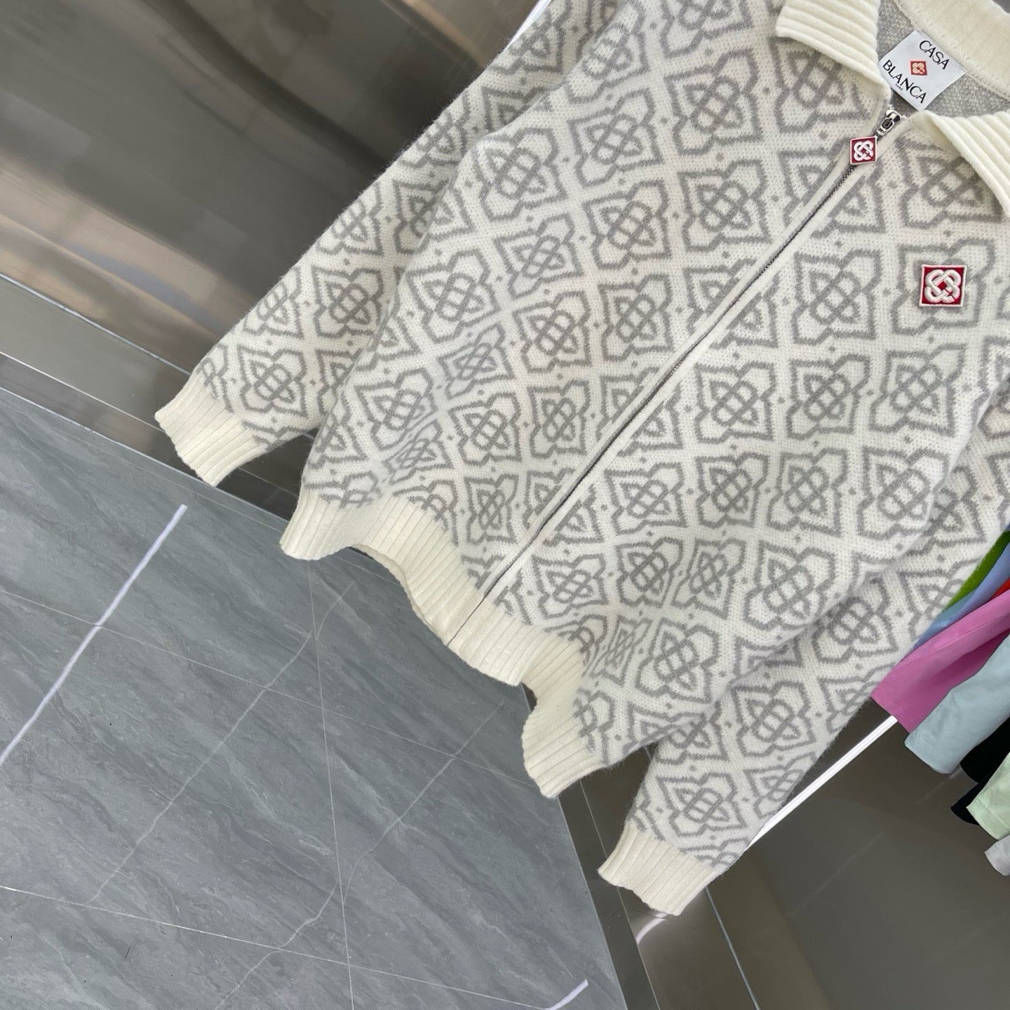 VESTE CASABLANCA BLANC