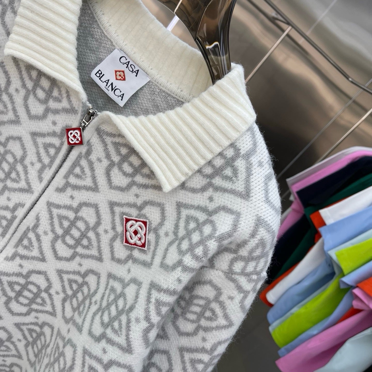 VESTE CASABLANCA BLANC