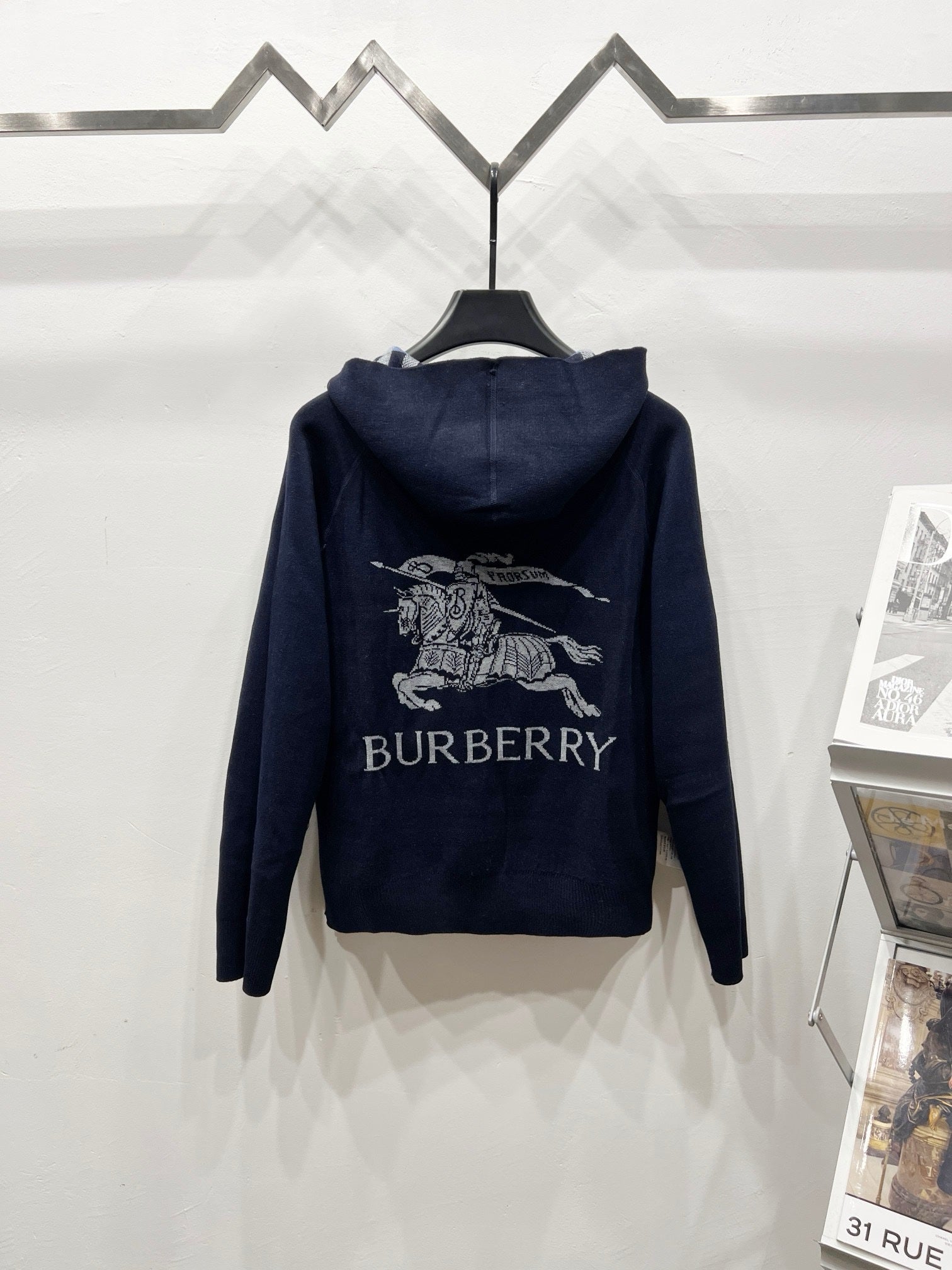 VESTE BURBERRY BLEU