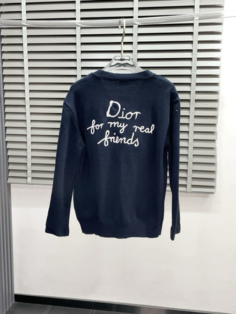 VESTE CARDIGAN BLEU DIOR