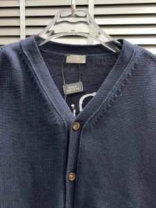 VESTE CARDIGAN BLEU DIOR
