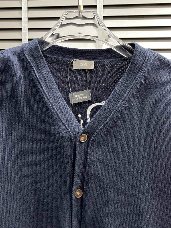 VESTE CARDIGAN BLEU DIOR