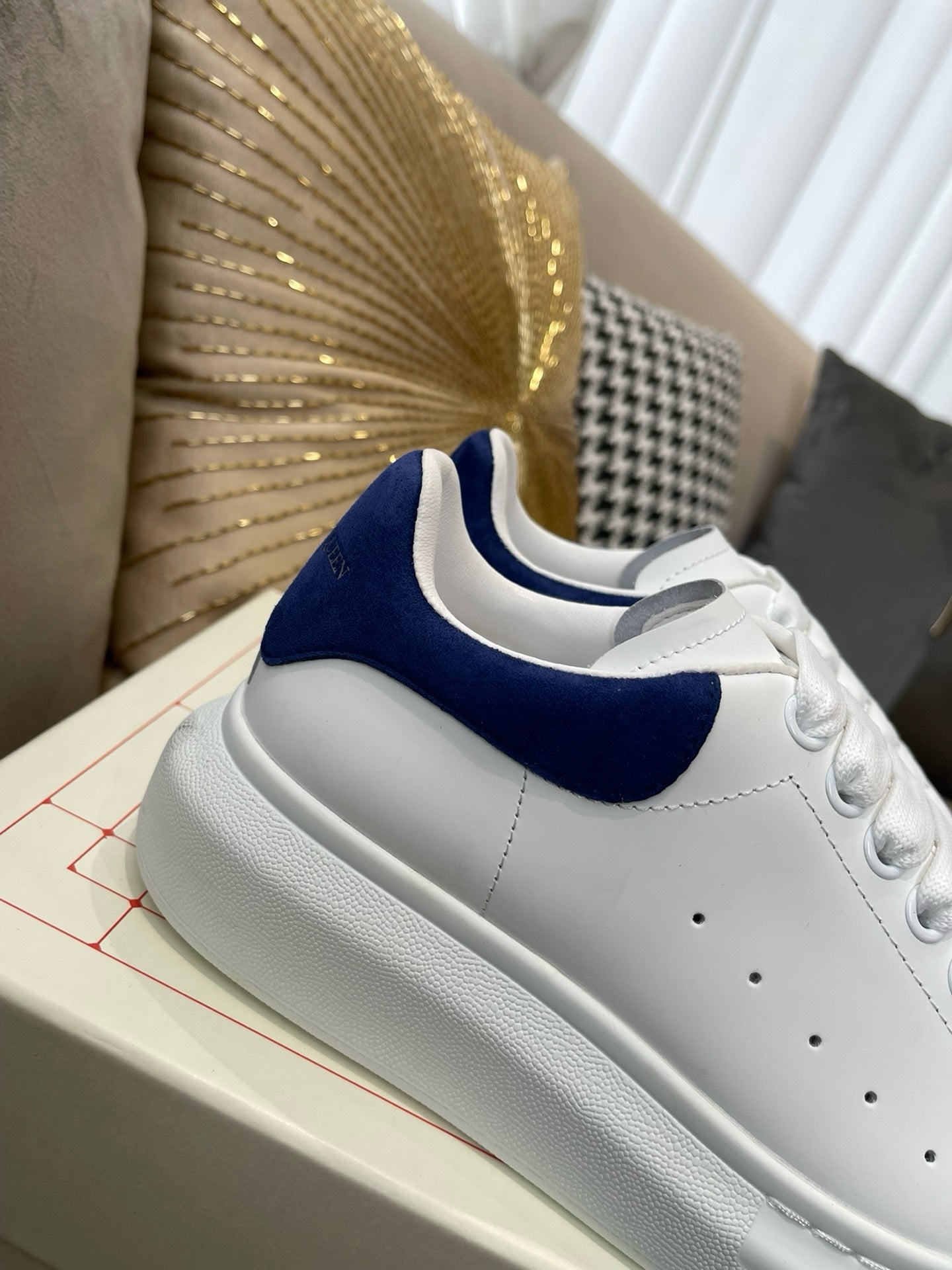 Sneakers Alexander McQueen Bleu