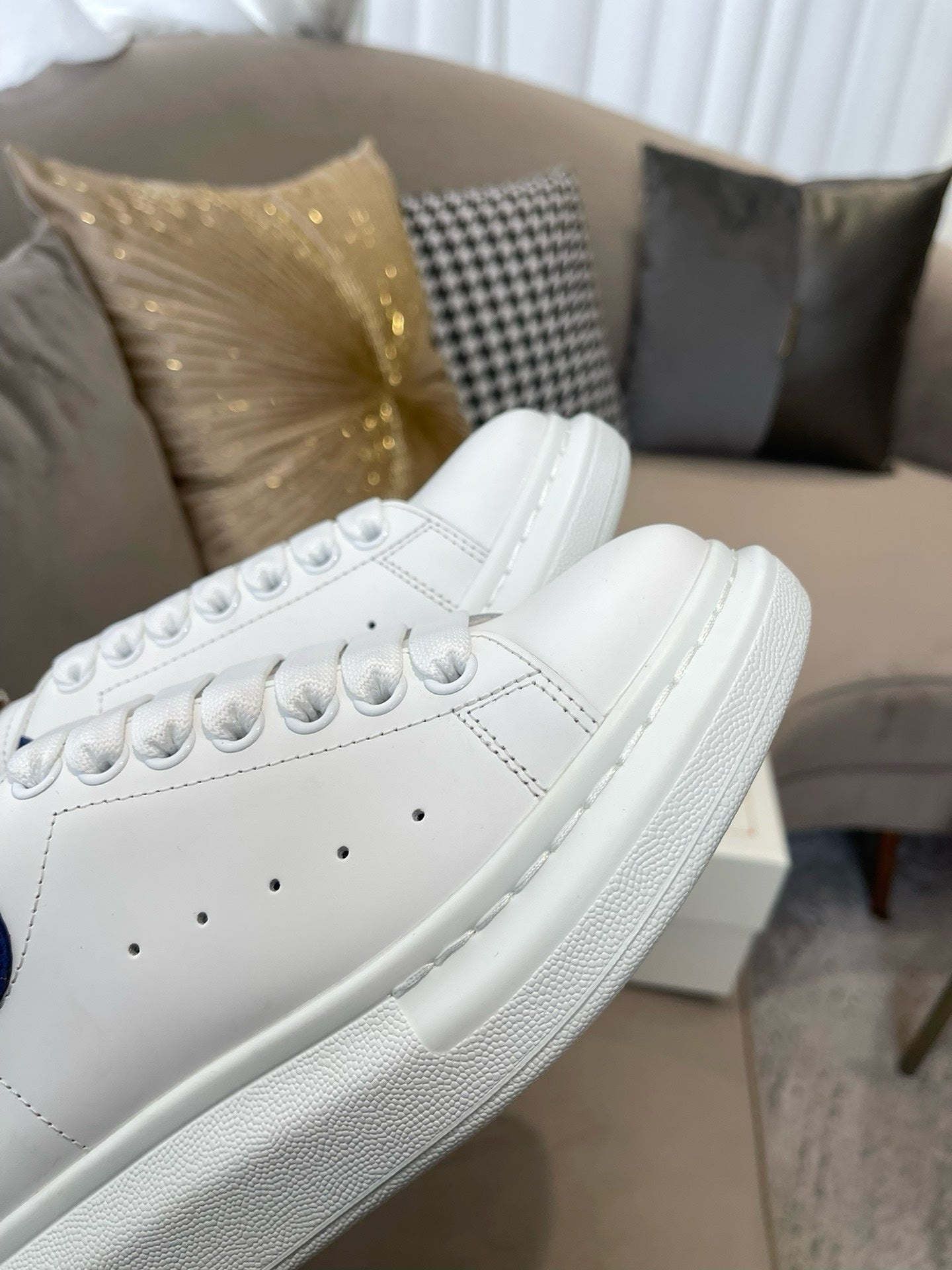 SNEAKERS ALEXANDER MCQUEEN BLEU