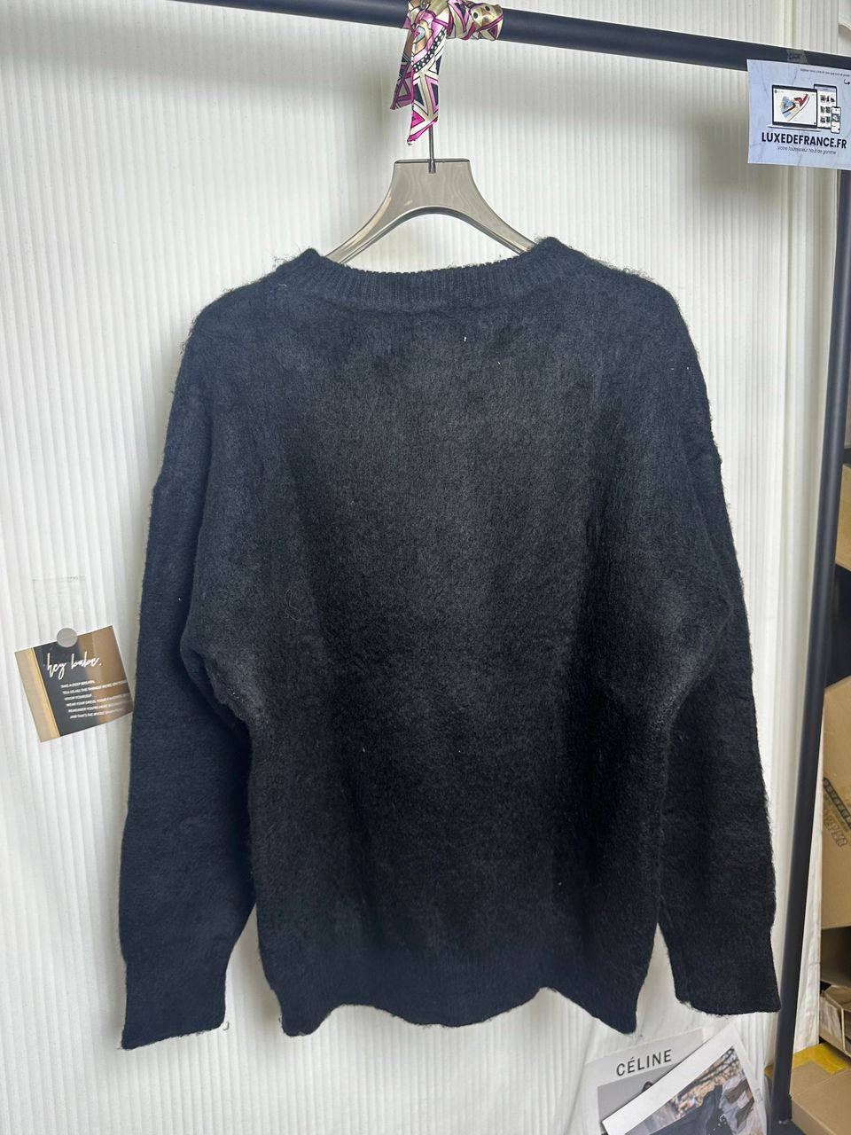 PULL MAILLE NOIR SAINT LAURENT