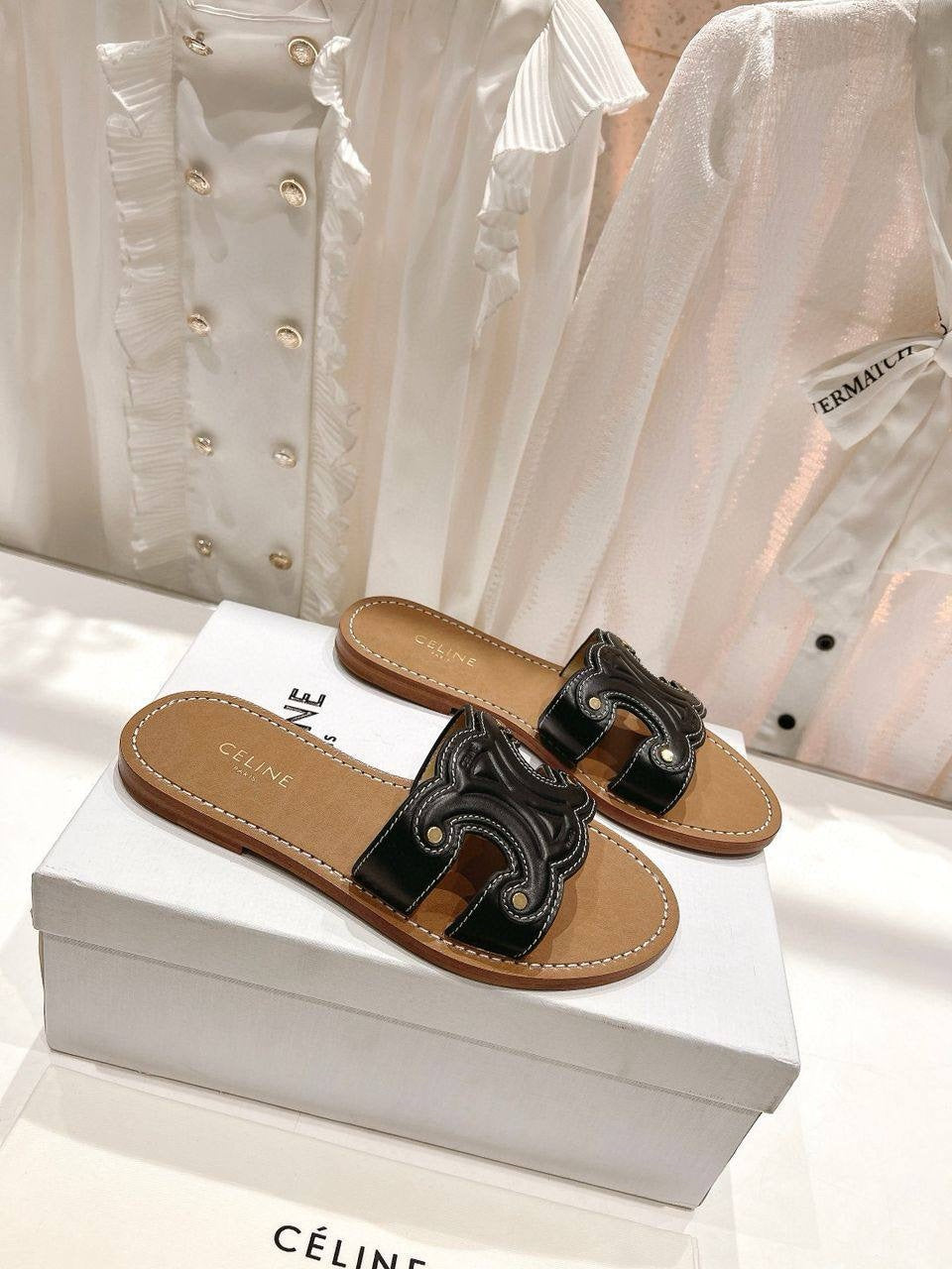 Sandales Céline Noir