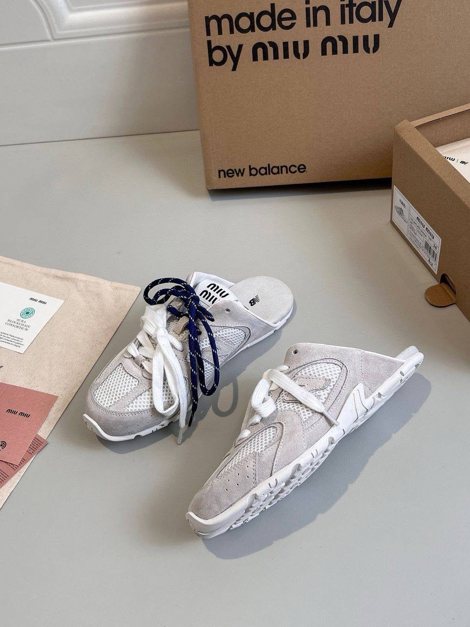 MULES MIU MIU X NEW BALANCE