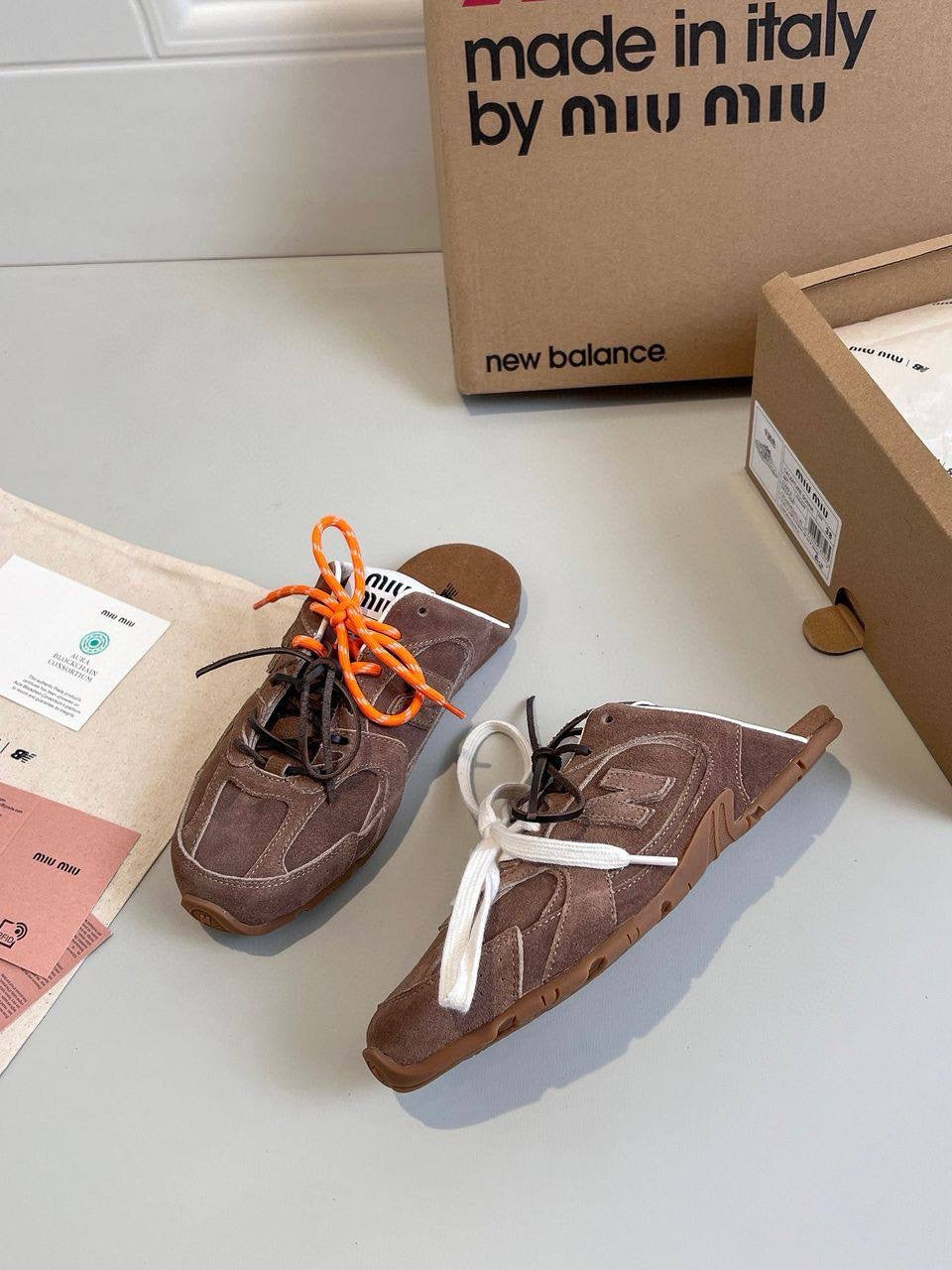 MULES MIU MIU X NEW BALANCE