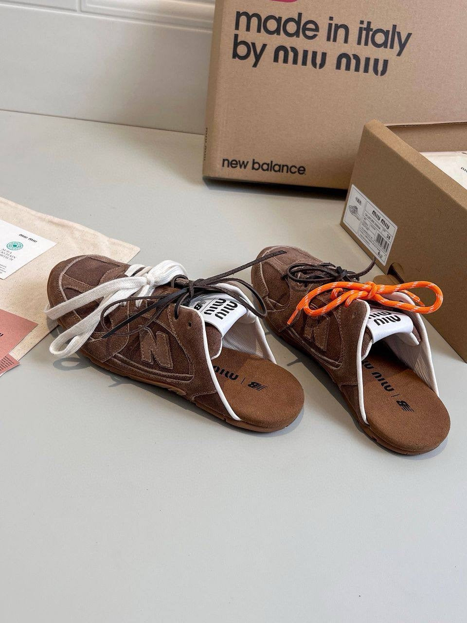 MULES MIU MIU X NEW BALANCE