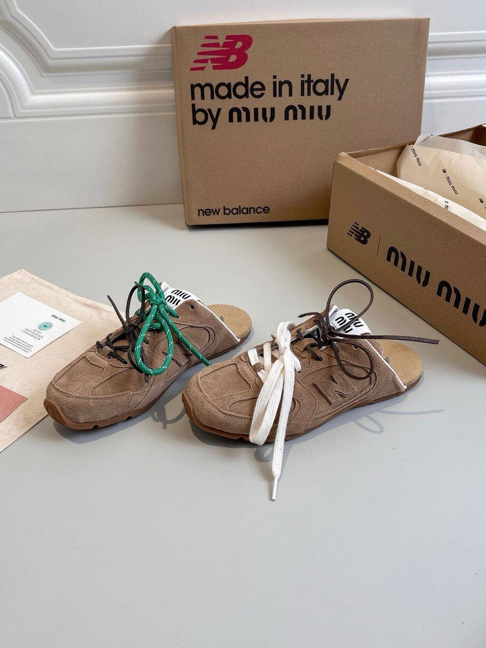 MULES MIU MIU X NEW BALANCE