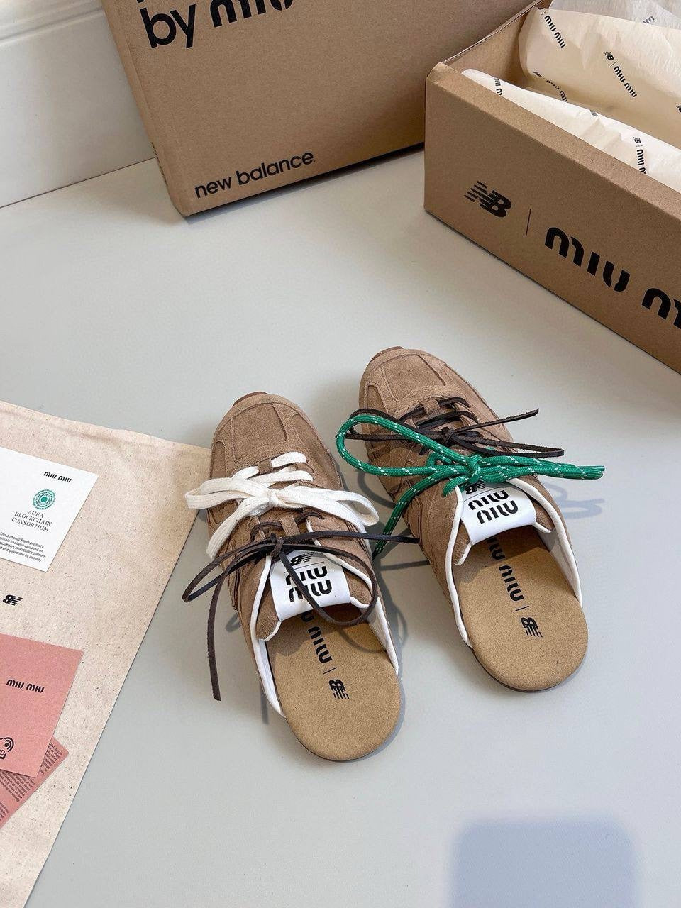 MULES MIU MIU X NEW BALANCE