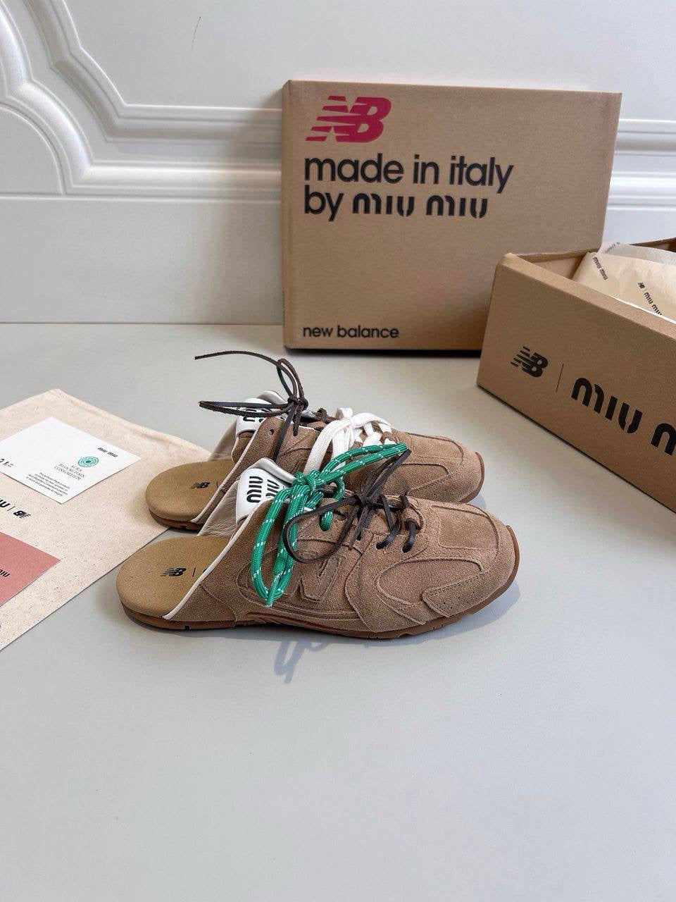 MULES MIU MIU X NEW BALANCE