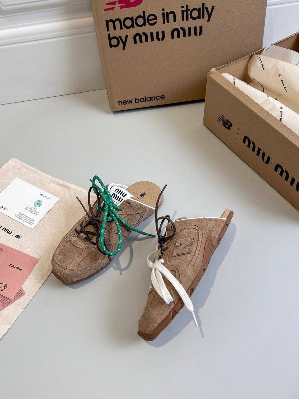 MULES MIU MIU X NEW BALANCE