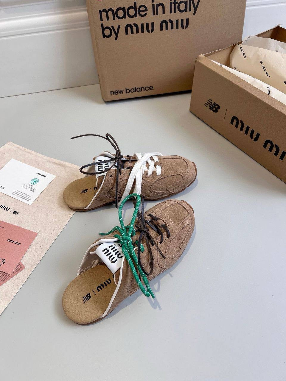 MULES MIU MIU X NEW BALANCE