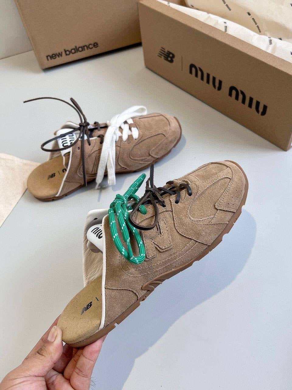 MULES MIU MIU X NEW BALANCE