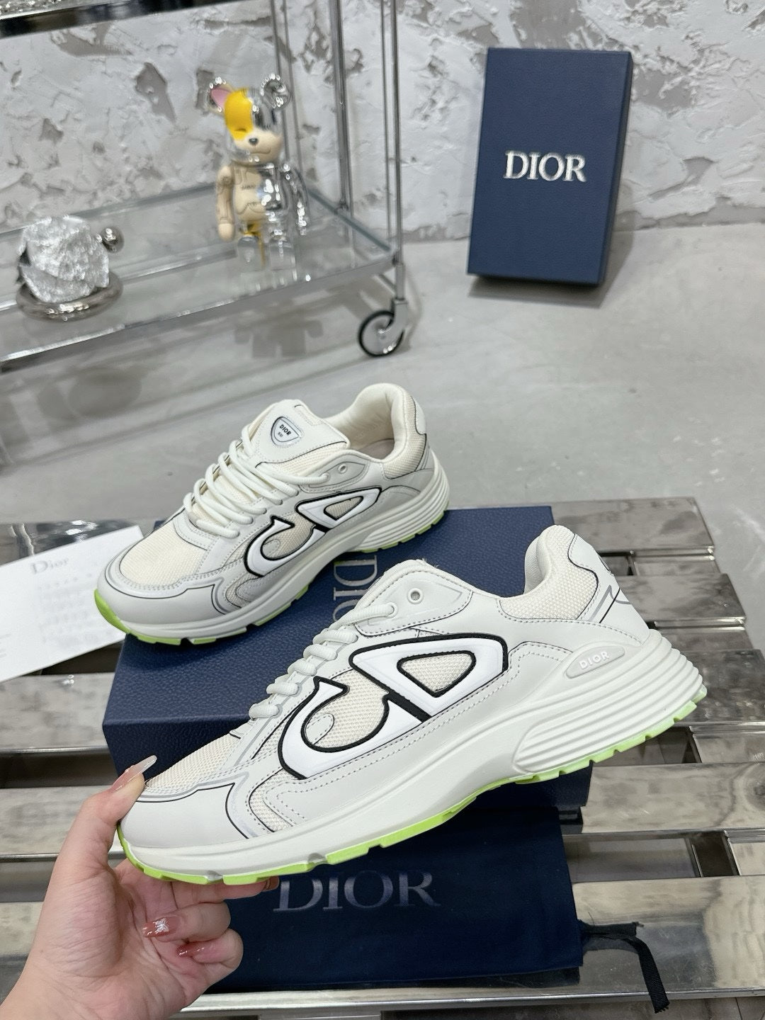 SNEAKERS DIOR B30 BEIGE