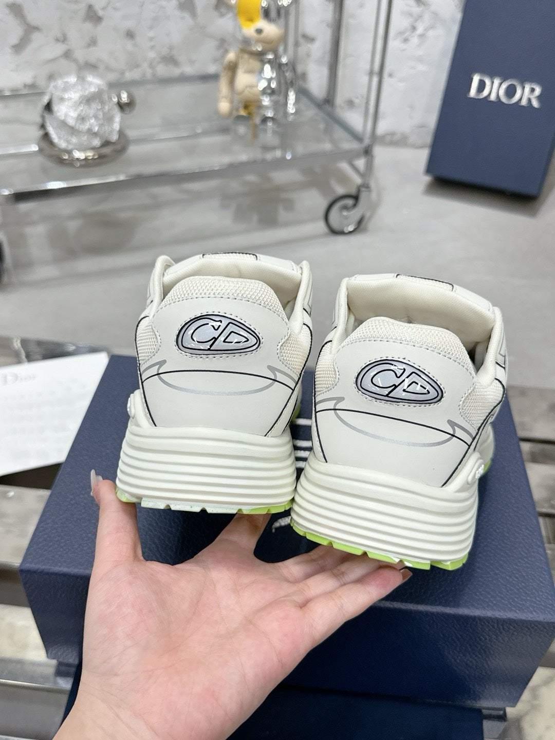 SNEAKERS DIOR B30 BEIGE