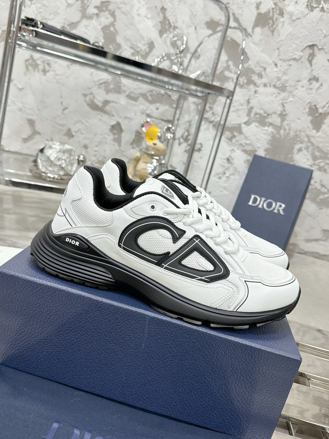 SNEAKERS DIOR B30 BLANC