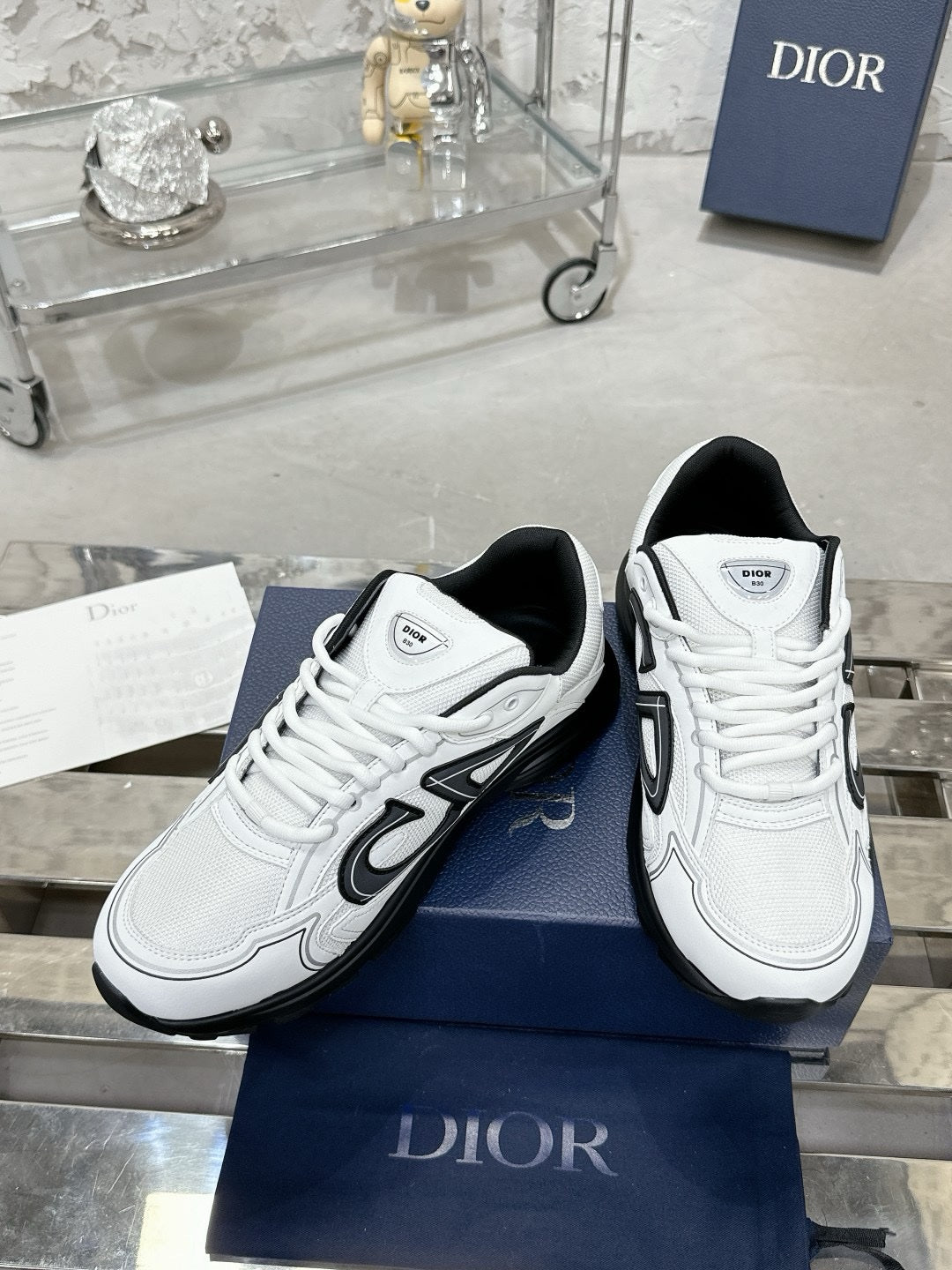 SNEAKERS DIOR B30 BLANC