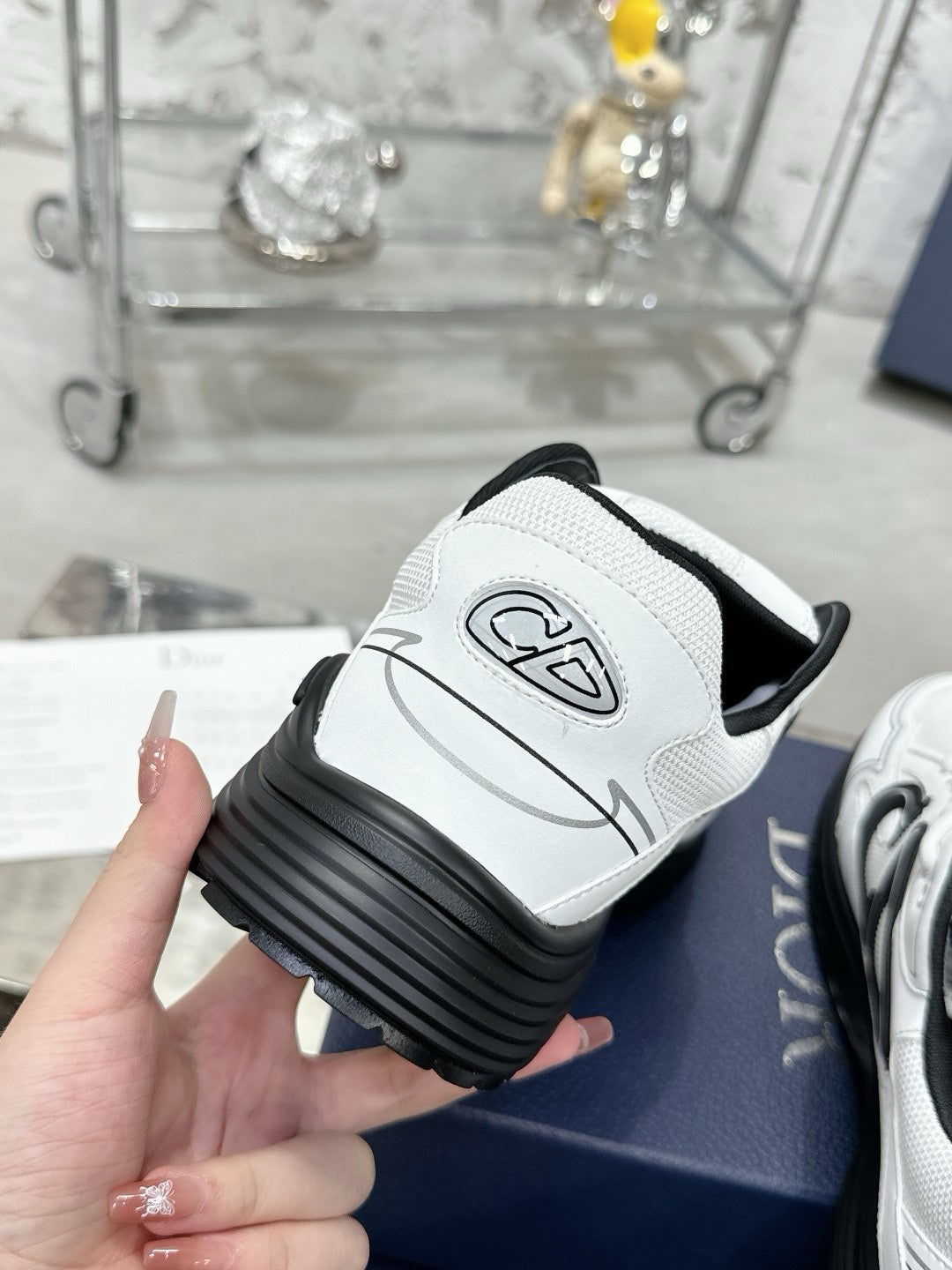 SNEAKERS DIOR B30 BLANC