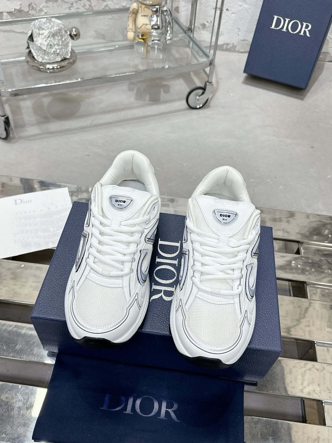 SNEAKERS DIOR B30 BLANC