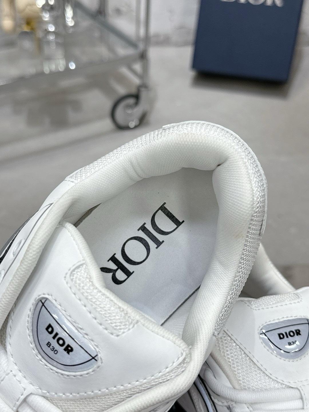 SNEAKERS DIOR B30 BLANC