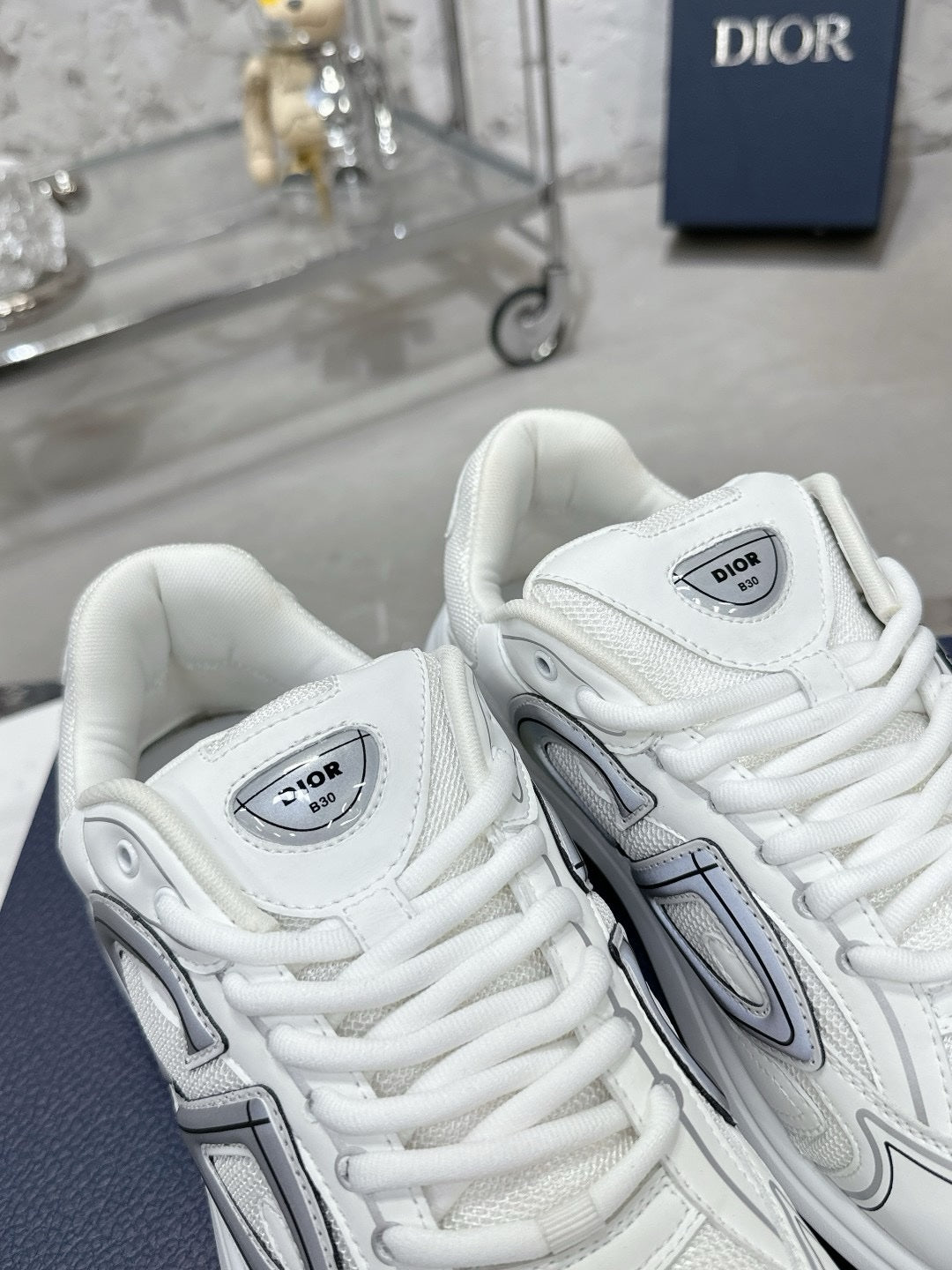 SNEAKERS DIOR B30 BLANC