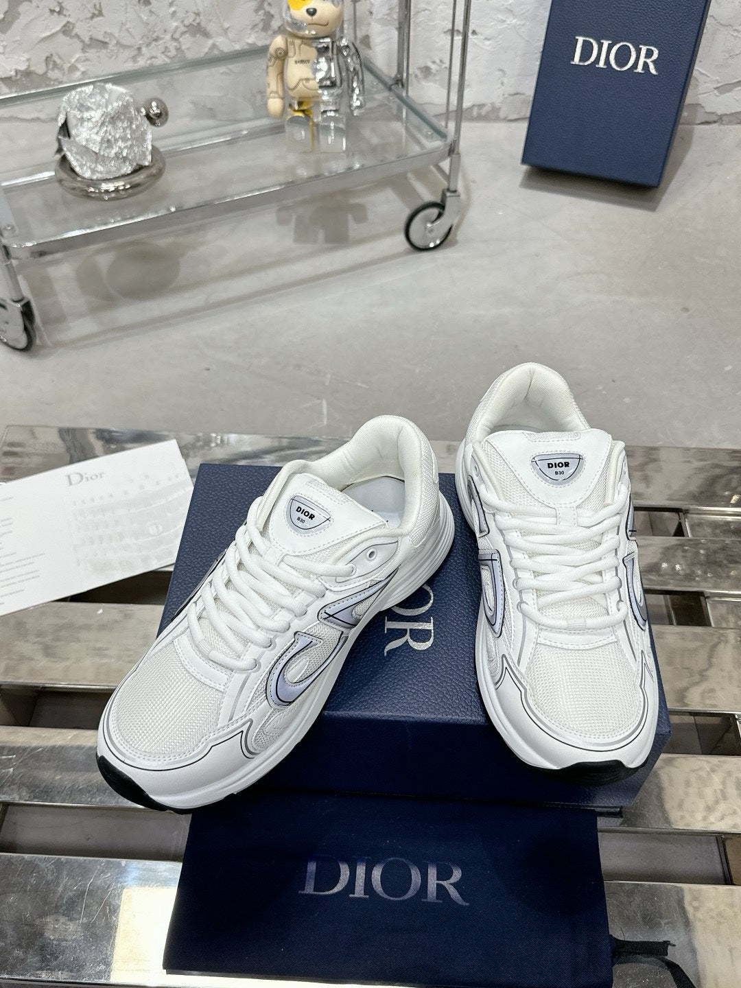 SNEAKERS DIOR B30 BLANC