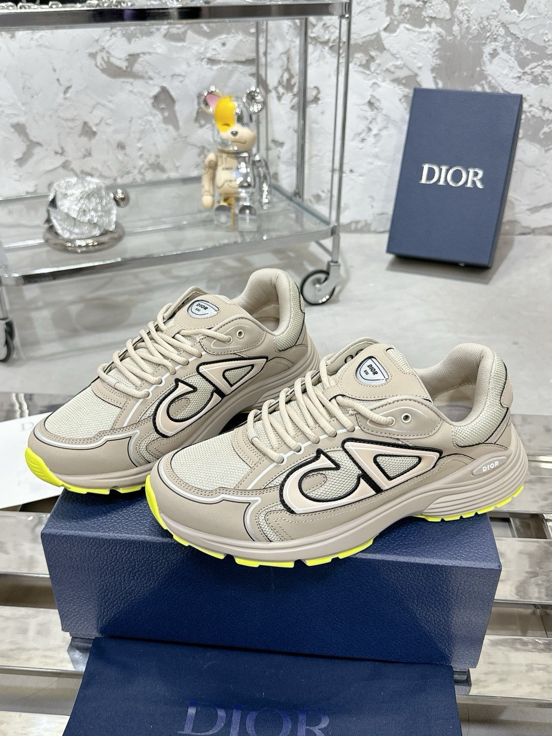 SNEAKERS DIOR B30 BEIGE