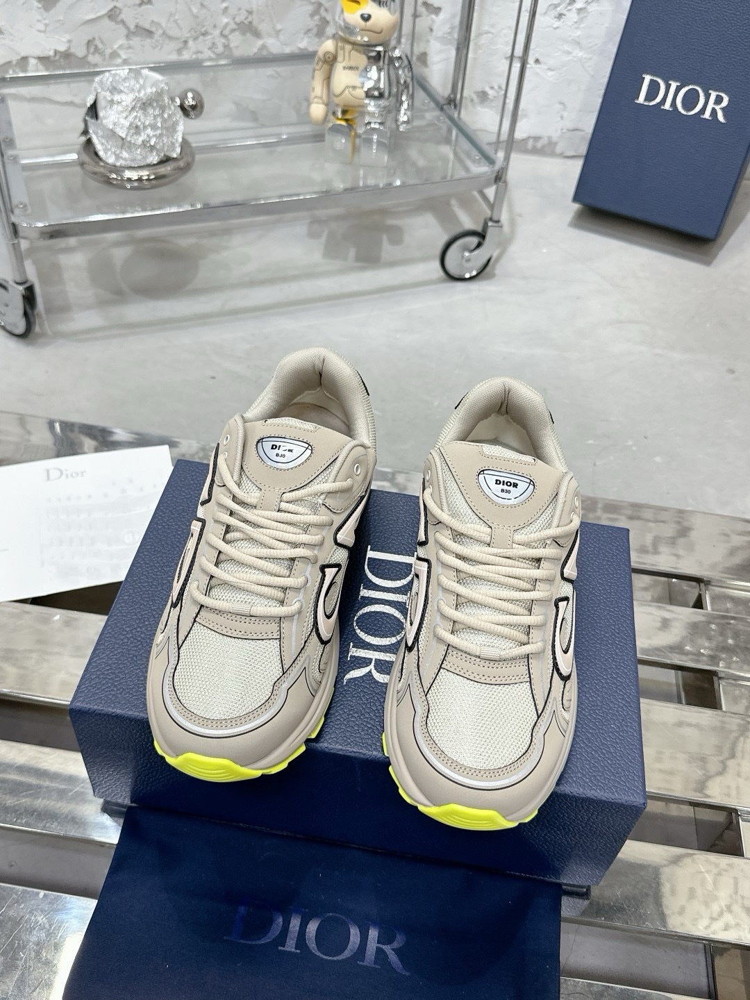 SNEAKERS DIOR B30 BEIGE