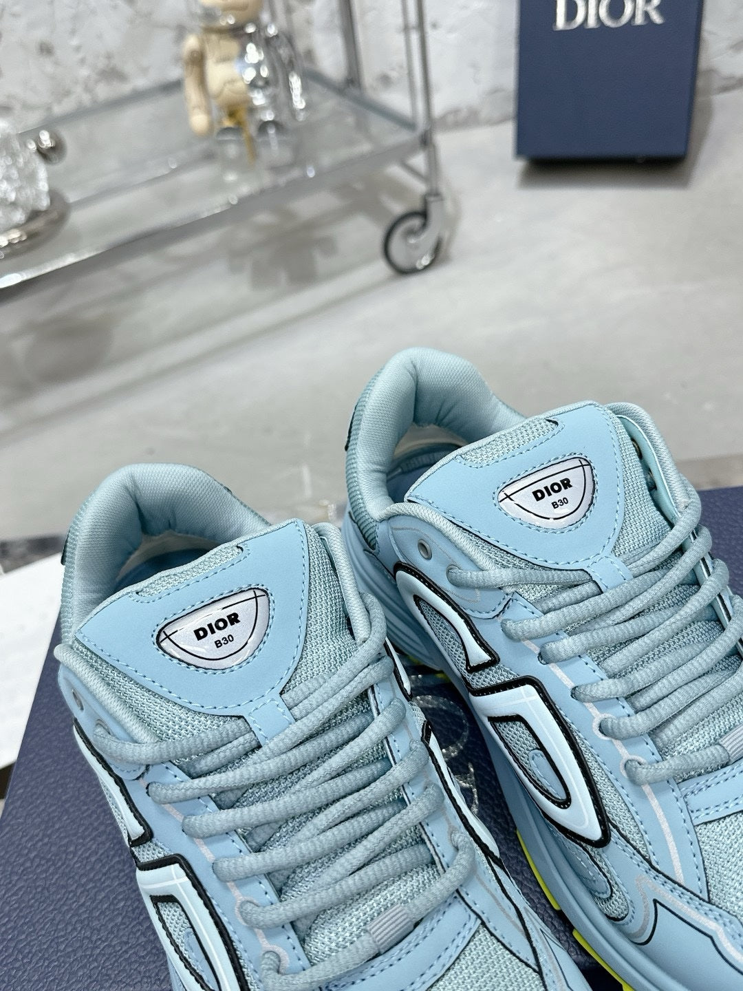 SNEAKERS DIOR B30 BLEU