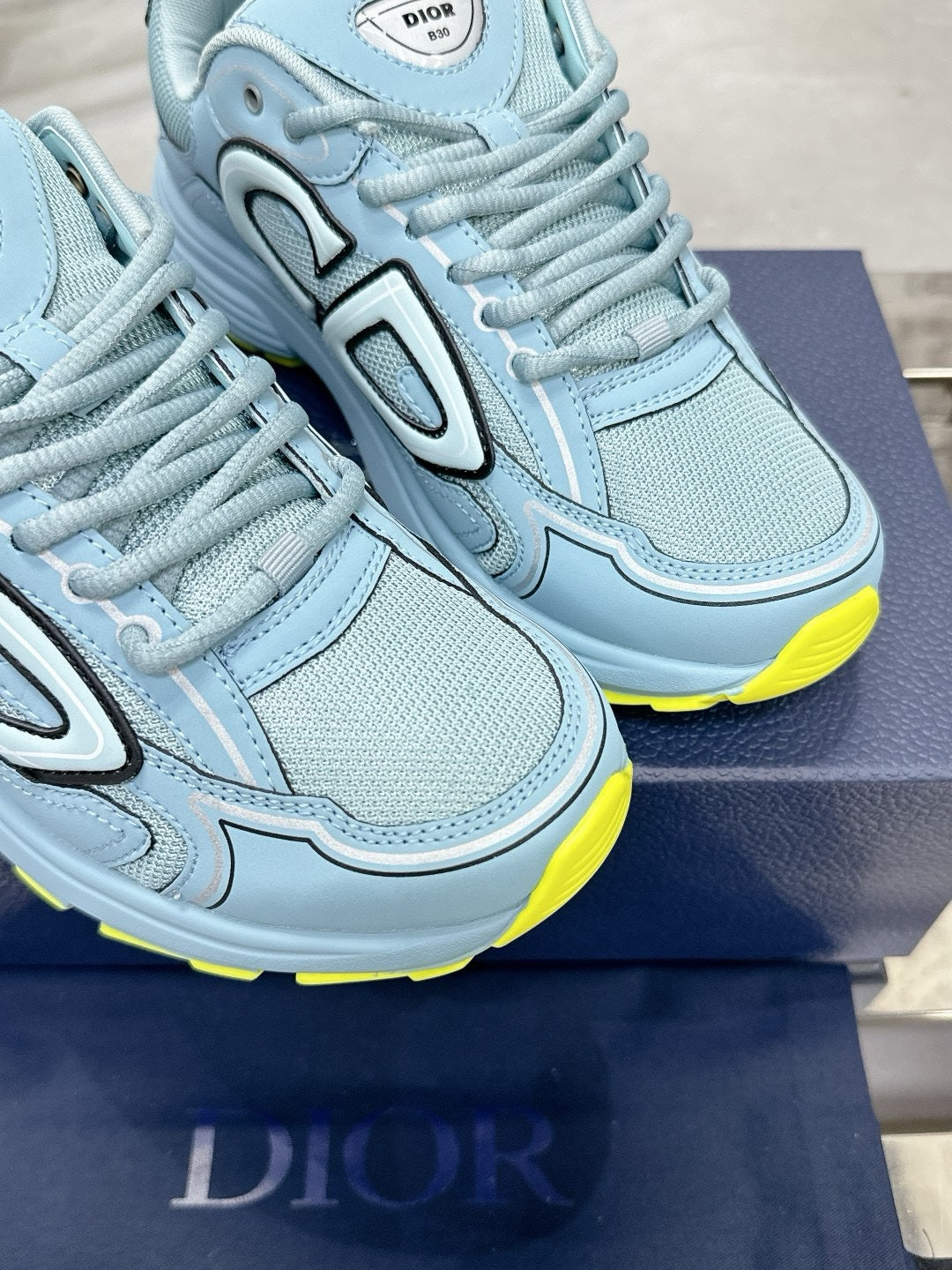 SNEAKERS DIOR B30 BLEU