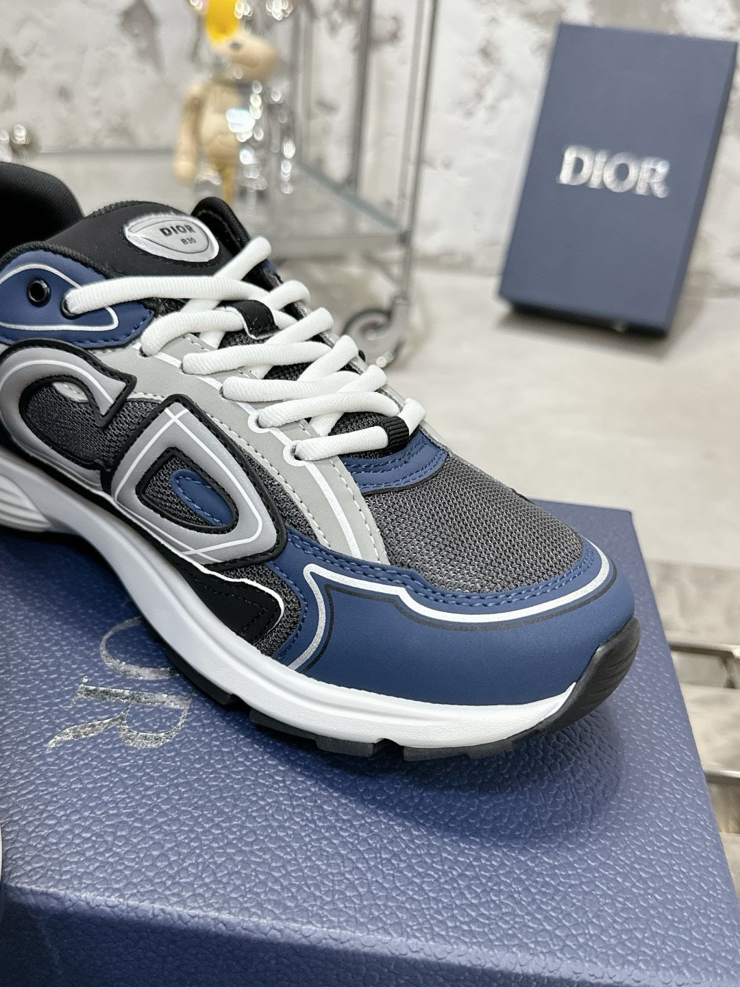 SNEAKERS DIOR B30 BLEU