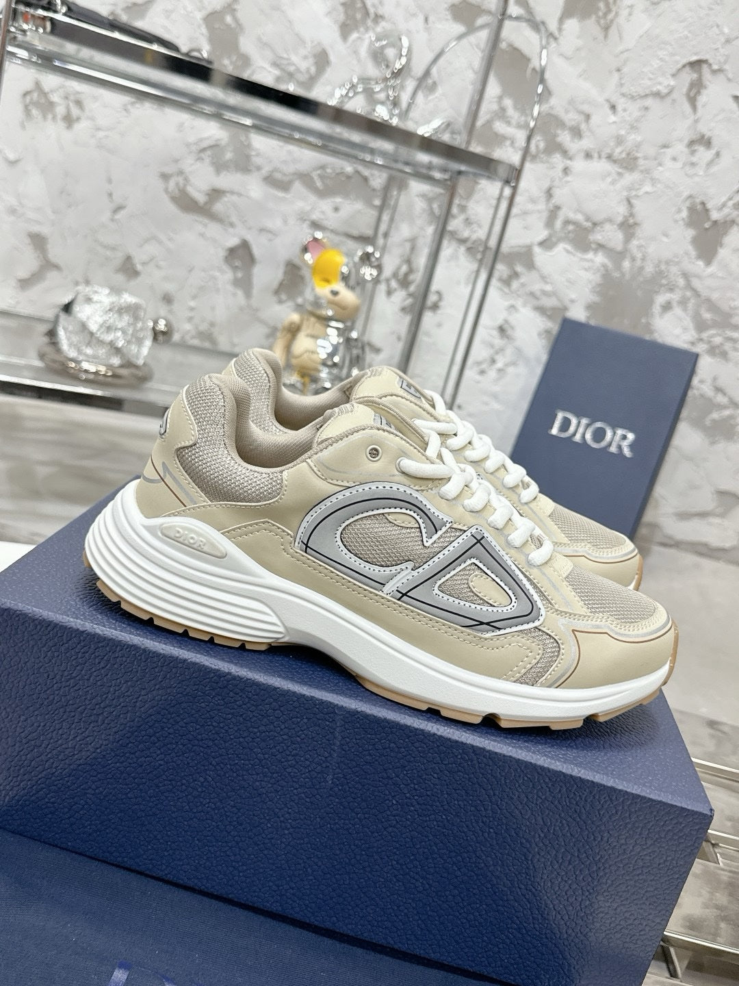 SNEAKERS DIOR B30 BEIGE