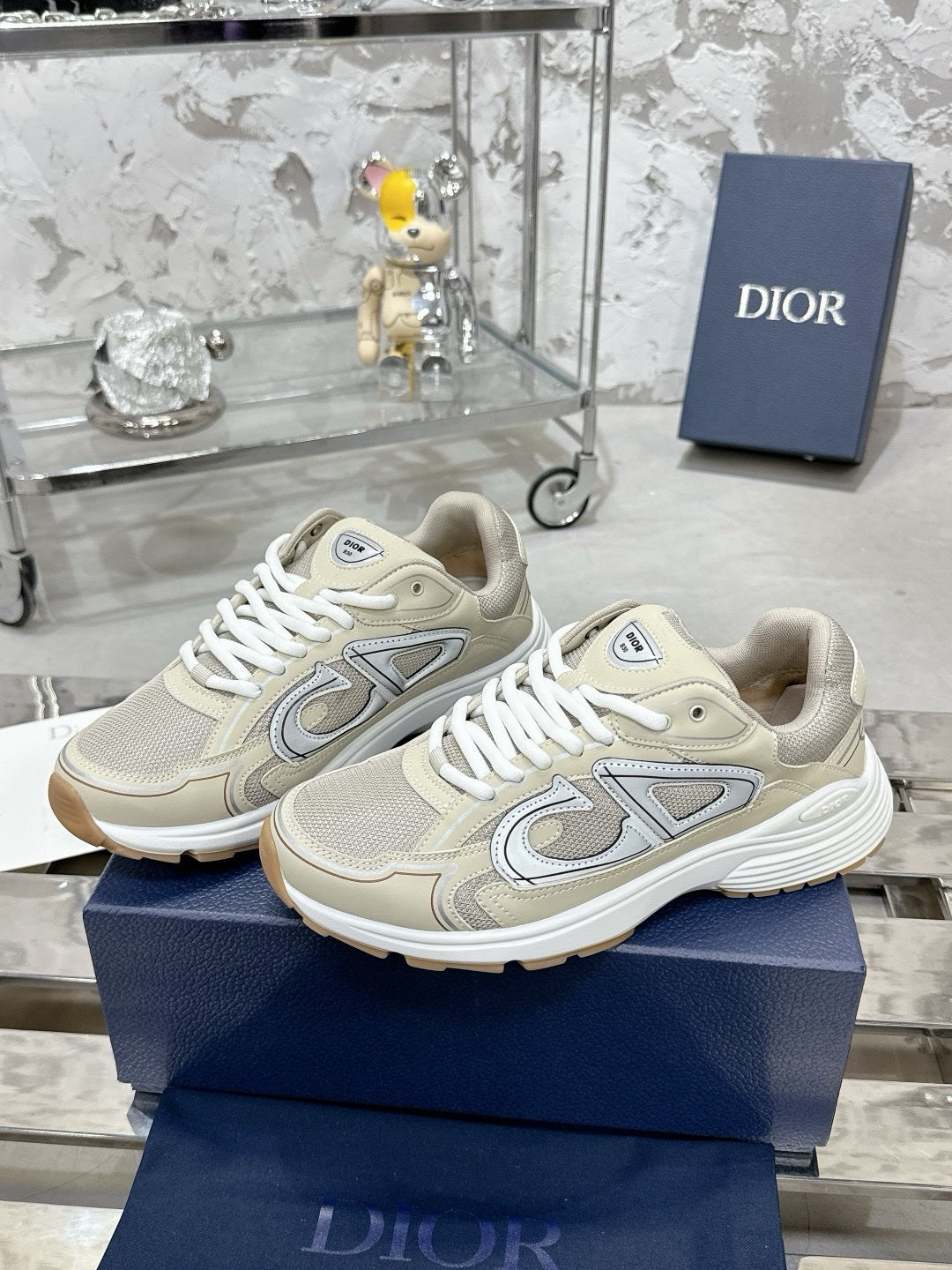 SNEAKERS DIOR B30 BEIGE