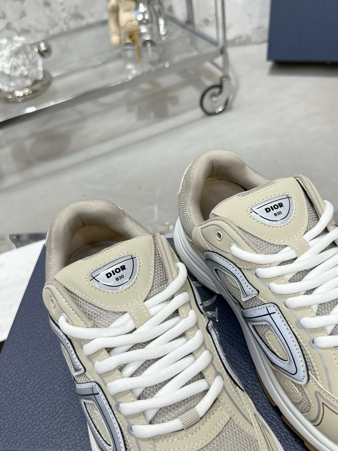 SNEAKERS DIOR B30 BEIGE