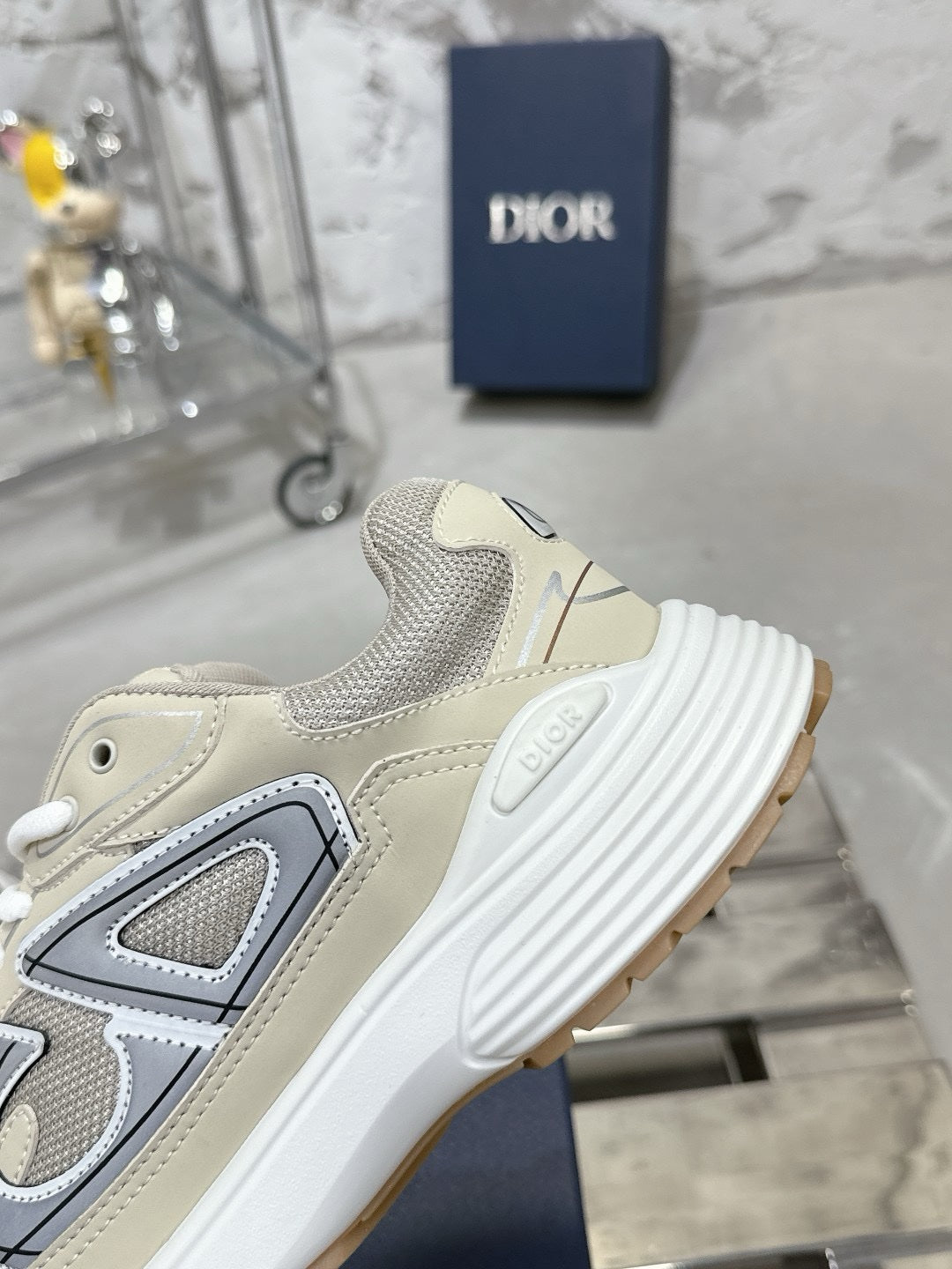 SNEAKERS DIOR B30 BEIGE