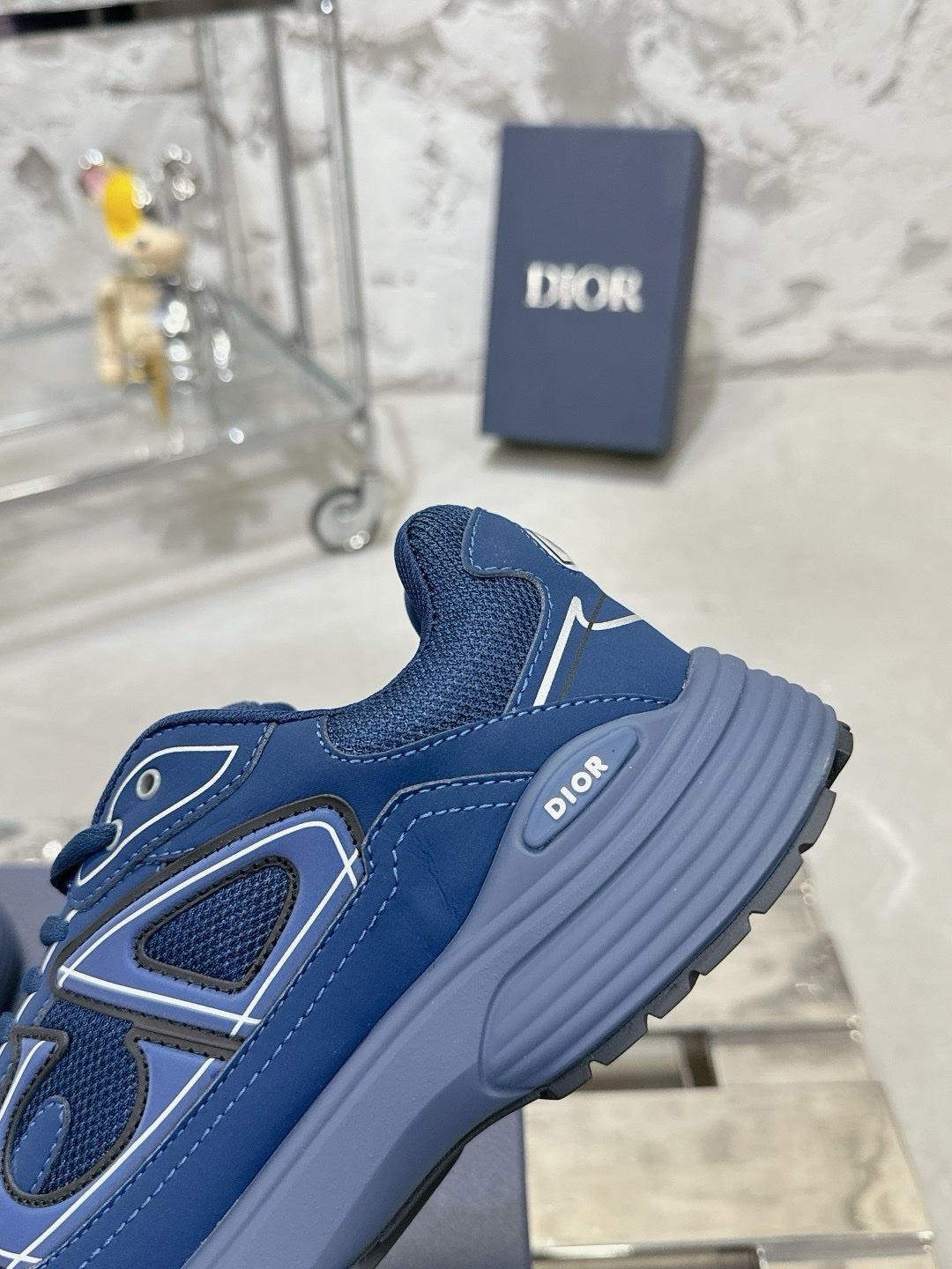 SNEAKERS DIOR B30 BLEU